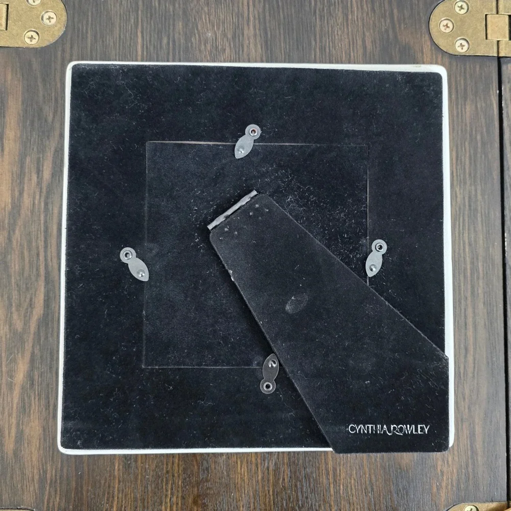 Cynthia Rowley‎ Textured Picture Frame Gray Photo Display Home Decor 7X7